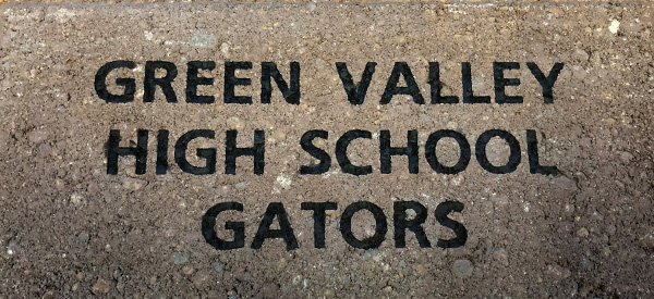 Green Valley High School Engrave A Brick Project